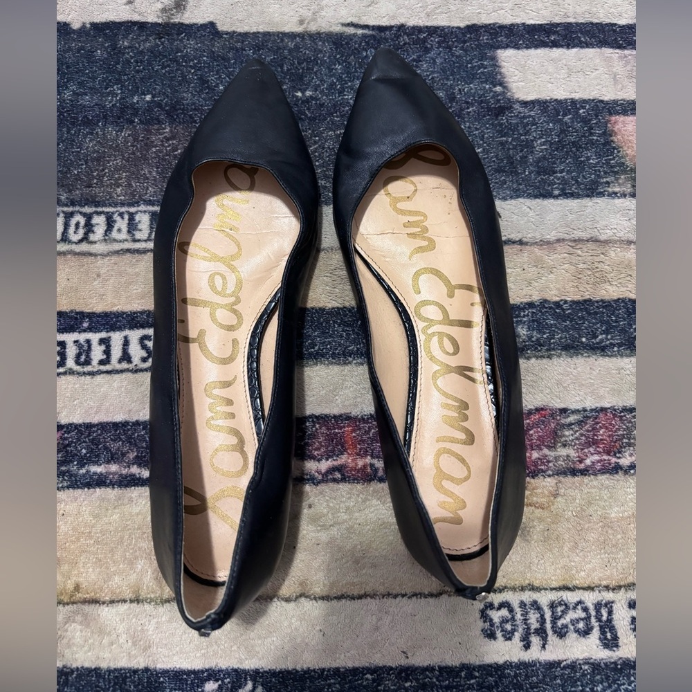 Sam Edelman Black Pointed Flats 11